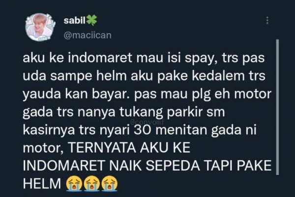 Next Level, 4 Cerita Lupa Bawa Motor Ini Kocaknya Parah
